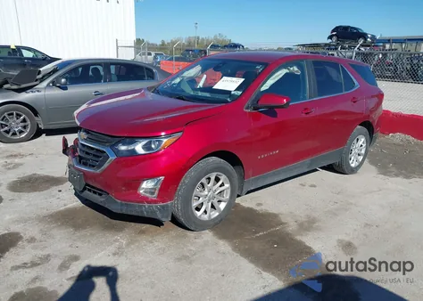 2021 Chevrolet Equinox Awd Lt из США, поврежденный, VIN 2GNAXUEV4M6154906